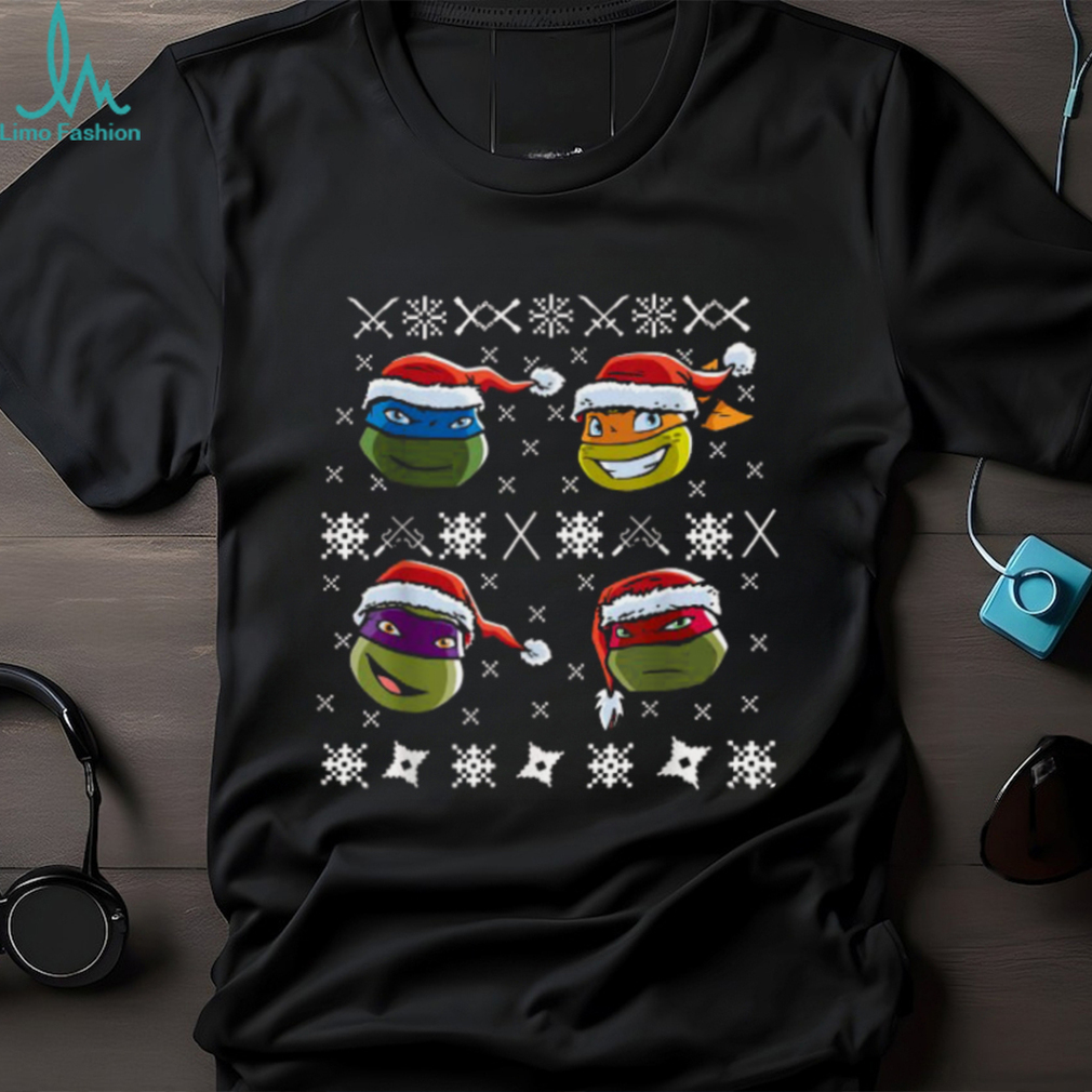 Ninja turtle style Christmas magical mutant ninja Christmas shirt - Limotees