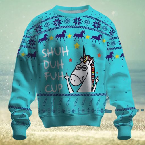 Cool Unicorn Ugly Christmas Sweater