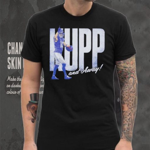 Cooper Kupp Los Angeles Rams football player Kupp and away draw shirt
