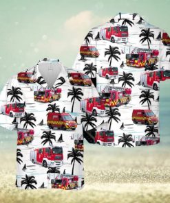 Copenhagen Fire Department 3D Hawaiian Shirt Summer Holiday Gift For Men And Women