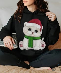 Copie de Copie de Copie de Copie de christmas black christmas cat merry christmas merry christmas cat lover gift T shirt