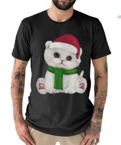 Copie de Copie de Copie de Copie de christmas black christmas cat merry christmas merry christmas cat lover gift T shirt