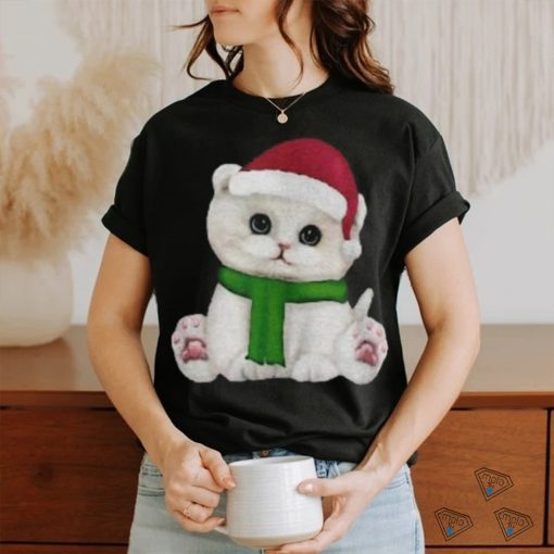 Copie de Copie de Copie de Copie de christmas black christmas cat merry christmas merry christmas cat lover gift T shirt
