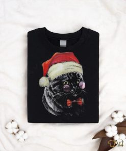 Copie de Copie de christmas black christmas cat merry christmas merry christmas cat lover gift T shirt