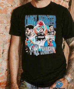 Corey Webster 3x NBL Champion graphic shirt