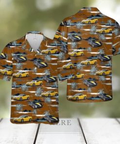 Corvette Z06 GT1 Championship Edition (2009) Aloha Short Sleeve 3D Printed Hawaiian Shirt For Men And Women