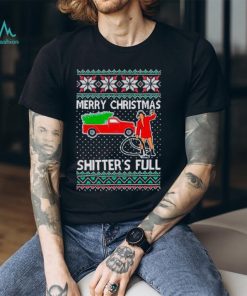Cousin Eddie Merry Shitter’s Full Ugly Christmas Shirt