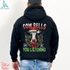 Cow Bells Ring Are You Listening Funny Christmas Cow Classic T Shirt