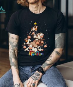 Cow Christmas Tree Classic T Shirt