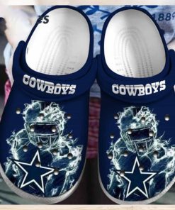 Cowboys Crocband Logo Clogs