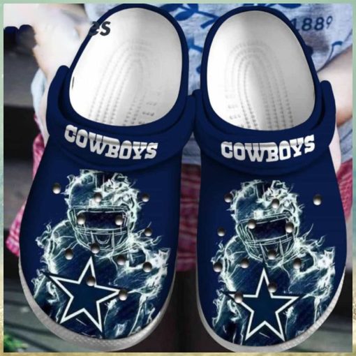 Cowboys Crocband Logo Clogs