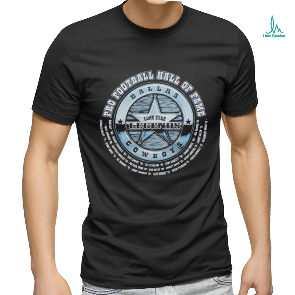 Cowboys Hall of Fame Legends 2023 T Shirt Cowboys Hall of Fame Legends 2023 T Shirt