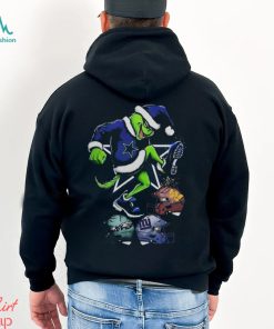 Cowboys Shop The Grinch Dallas Cowboys Stomp On NFL Teams Christmas T Shirt