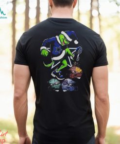 Cowboys Shop The Grinch Dallas Cowboys Stomp On NFL Teams Christmas T Shirt
