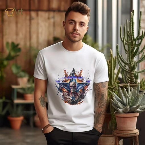 Cowboys Skeleton Team Logo Shirt