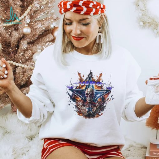 Cowboys Skeleton Team Logo Shirt