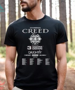 Creed 2024 Tour Summer Of’99 Shirt Band Fan Hoodie Classic