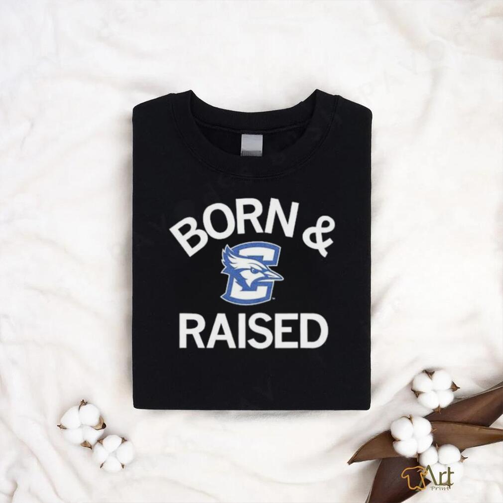 Creighton Bluejays Born & Raised shirt Creighton Bluejays Born & Raised shirt