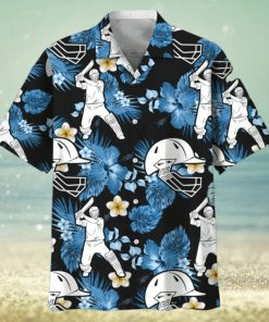 Cricket Floral Trendy Hawaiian Shirt, Trendy Hawaiian Shirt