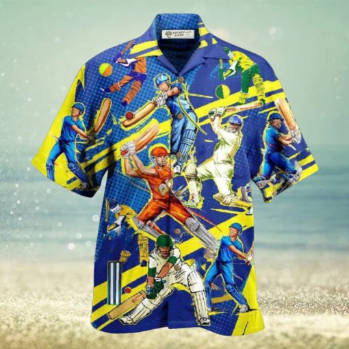 Cricket Lets Play Cricket Together Hawaiian Shirt