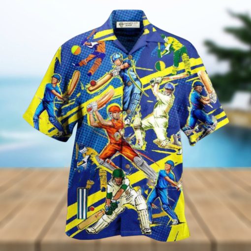 Cricket Lets Play Cricket Together Hawaiian Shirt