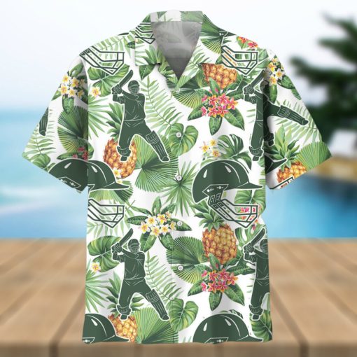 Cricket Tropical Pineapple Trendy Hawaiian Shirt