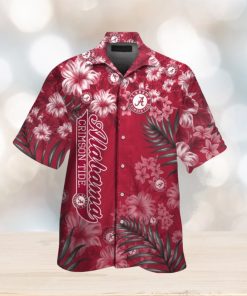 Crimson Tide Alabama Hawaiian Shirt Design Tropical Short Sleeve Elegance