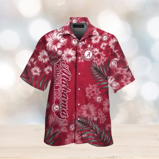 Crimson Tide Alabama Hawaiian Shirt Design Tropical Short Sleeve Elegance