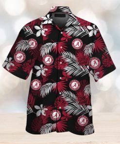 Crimson Tide Alabama Tropical Design Hawaiian Short Sleeve Unique Shirt