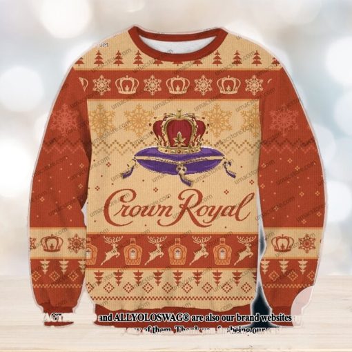 Crown Royal Honey Ugly Christmas Sweater