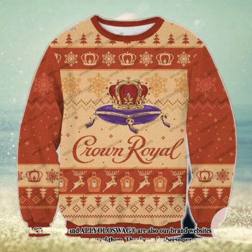 Crown Royal Honey Ugly Christmas Sweater