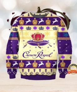 Crown Royal Knitting Pattern Ugly Christmas Holiday Sweater