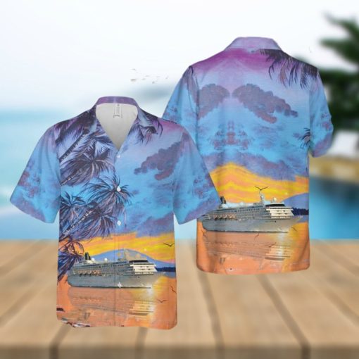 Crystal Cruises Ship Crystal Symphony Hawaiian Shirt