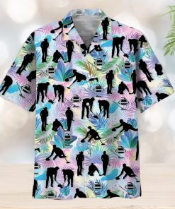 Curling Tropical Hawaiian Shirt