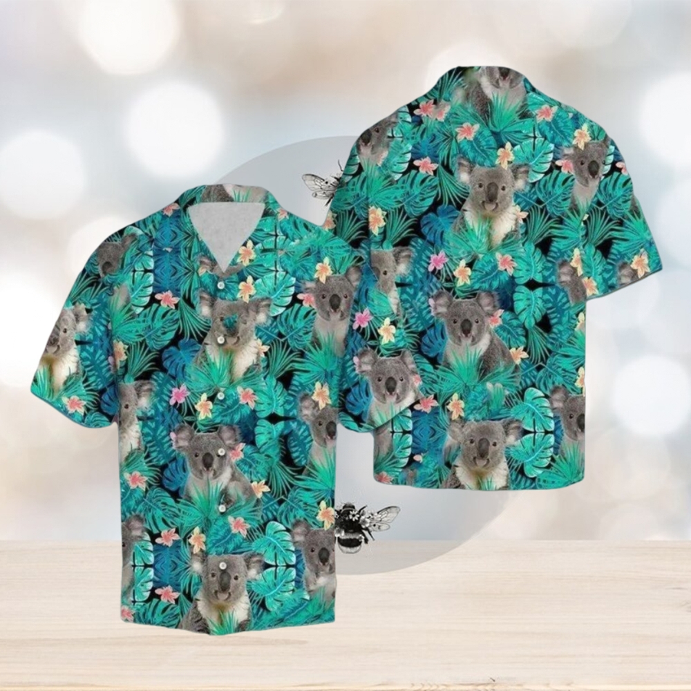 Custom 3D Cricket Koala Funny Lover Cricket And Koala Summer Beach Hawaiian Custom 3D Cricket Koala Funny Lover Cricket And Koala Summer Beach Hawaiian