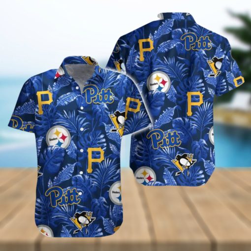 Custom 4 NFL teams Hawaiian Shirt