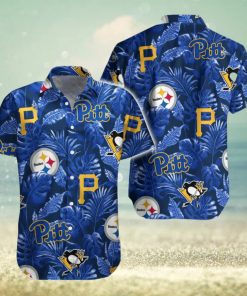 Custom 4 NFL teams Hawaiian Shirt