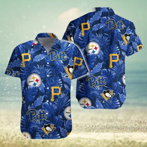 Custom 4 NFL teams Hawaiian Shirt