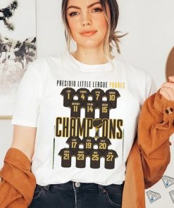 Custom Little League Champions T Shirt