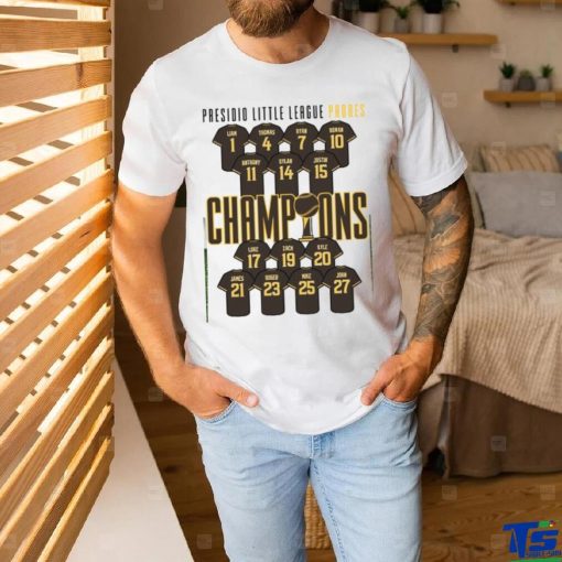 Custom Little League Champions T Shirt