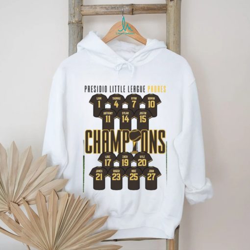 Custom Little League Champions T Shirt