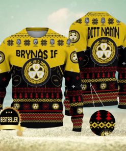 Custom Name Brynas IF Ugly Christmas Sweater New Logo Gift For Men And Women Fans