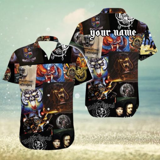 Custom Name Motorhead Albums Hawaiian Shirt
