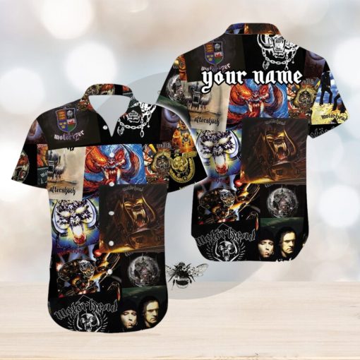 Custom Name Motorhead Albums Hawaiian Shirt