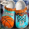 Funny Hoops Basketball Balls Crocs