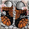 Funny Hoops Basketball Balls Crocs