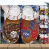 Baseball Enthusiast Fiery Sport Design Personalized Unique Clog Footwear Design