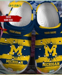 Customized Michigan Wolverines Football Ncaa Crocs