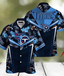 Customized NFL Tennessee Titans Hawaiian Shirt Summer Football Aloha Shirt For Fans