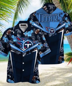 Customized NFL Tennessee Titans Hawaiian Shirt Summer Football Aloha Shirt For Fans